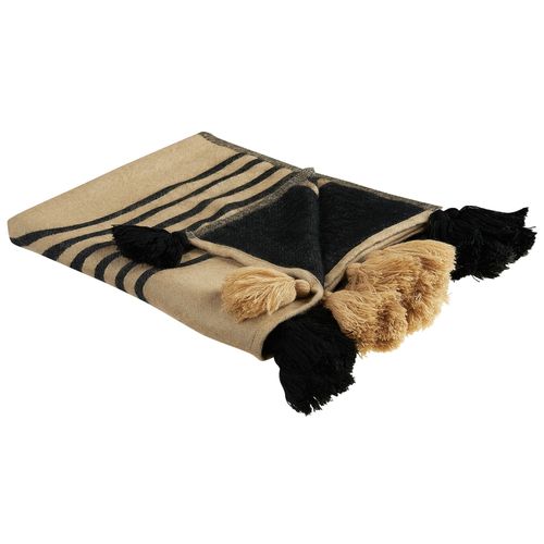 Couverture Thaprek Tissu 130 X 170 Cm Beige