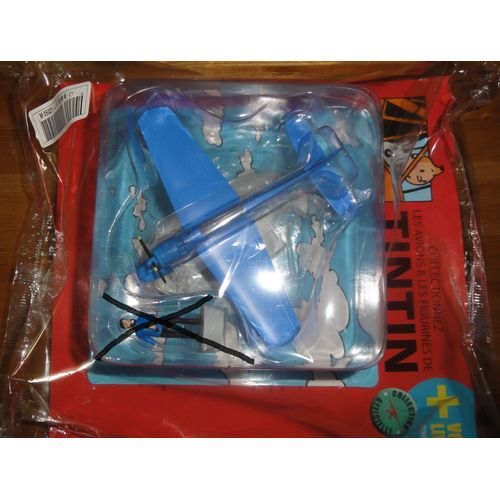 Hydravion Bleu De Coke En Stock - Collection En Avion Tintin N° 4
