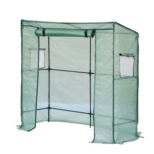 Serre Souple À Tomates + Housse Pe 140 Gr/M² - L.198 X P.78 X H.200 Cm - Made In France