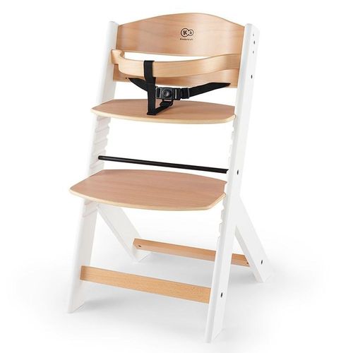 Chaise Haute Évolutive Kinderkraft Enock - White Wood