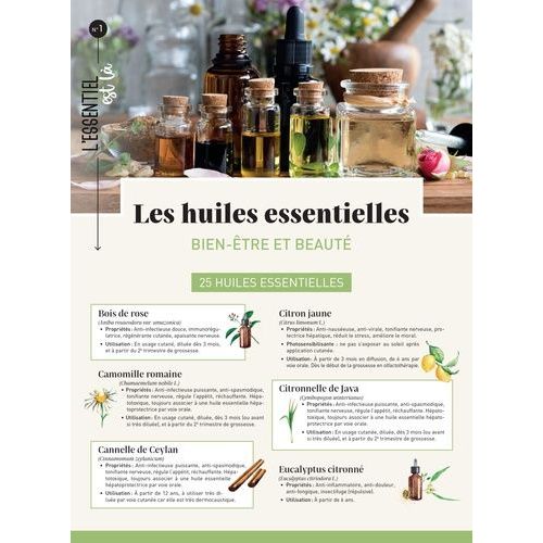 Les Huiles Essentielles - Bien-Être Et Beauté
