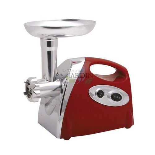 Moteur en cuivre Hachoir Viandes Électrique 1200W, 3 en 1 Hachoir à Viande avec 3 plaques de broyage en acier inoxydable