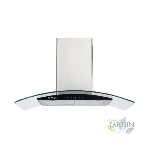 Hotte décorative Orbegozo 230 W Classe énergétique A. 3 niveaux de puissance Dimensions 90 x 50 x 55 x 103 cm