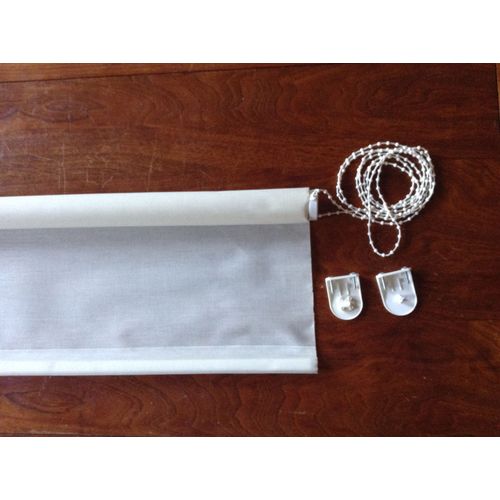 STORE TOILE BLANC pour intérieur 148 cm ( Largeur ) x 152 cm ( Hauteur )