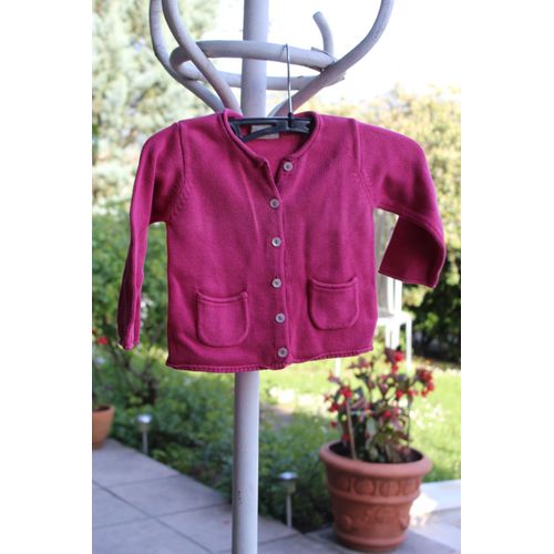 Gilet Fuchsia Dpam.23mois