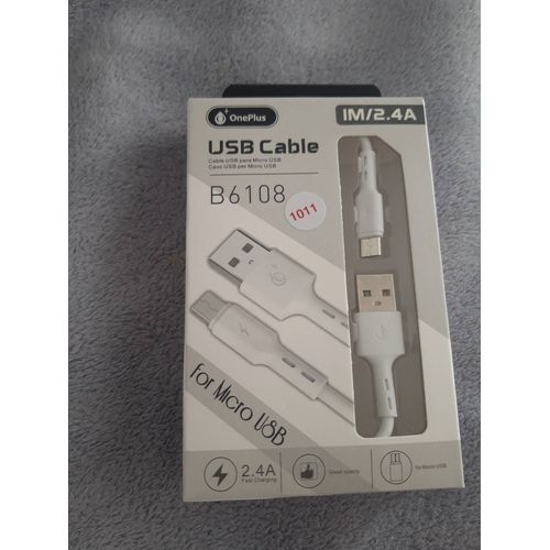Chargeur Câble Micro Usb (Oneplus) 