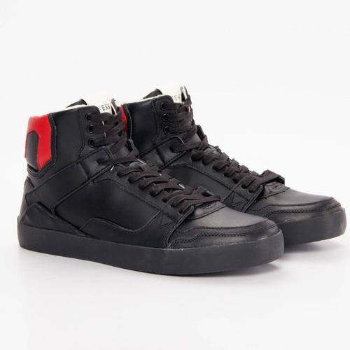 Basket Guess Sneaker Red Classic Homme Noir - 43