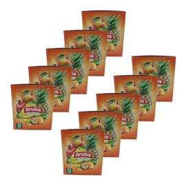 Lot 10x Boisson Instantanée Arôme Tropical - 12 X 30g - Boîte 3,6kg