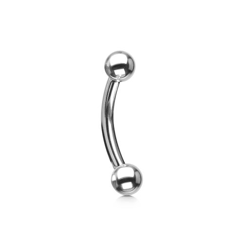 Piercing Arcade Barre Et Boules Acier Chirurgical Inoxydable Anti Allergique Sourcil Oreille Cartilage Tragus Helix Barbell Ruben Argenté Lovepiercing