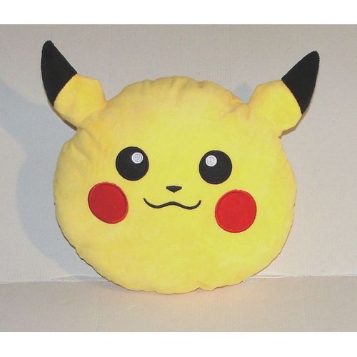 Peluche Pikachu Oreiller Rond Techno Diffusion