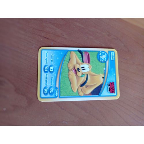 Carte 20 Ème Anniversaire Disneyland Paris Pluto