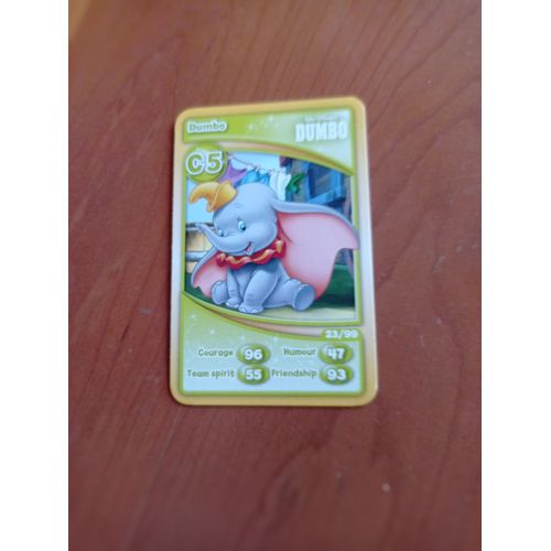 Carte 20 Ème Anniversaire Disneyland Paris Dumbo