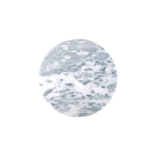 Fackelmann 45121 Dessous De Plat En Marbre Rond De 18 Cm, Dessous De Plat, Sous Plat, Marbre, Gris, 18 Cm