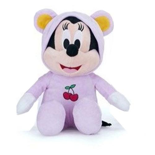 Disney - Doudou Peluche Minnie En Barboteuse - 30 Cm