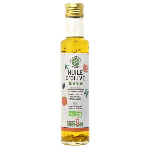 Huile D?Olive Extra Vierge Orange Bio - Bouteille 250ml