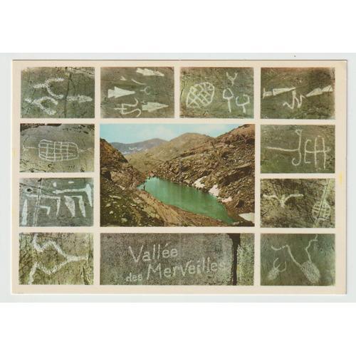 Carte Postale Vallée Des Merveilles,06-Alpes-Maritimes,Entre Les Vallées De La Roya Et De La Vésubie,35000 Gravures Préhistoriques