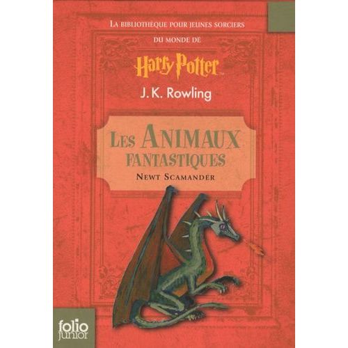 La Bibliothèque Pour Jeunes Sorciers Du Monde De Harry Potter - 2 Volumes Le Quidditch À Travers Les Âges - Les Animaux Fantastiques