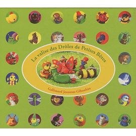La Valise Des Drôles De Petites Bêtes - Six Mini-Livres : Antonin Le Poussin - Margot L'escargot - Marion Et Simon Les Chatons - Edouard Le Loir - Loulou Le Pou - Patouch La Mouche