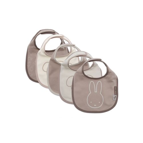 Lot De 5 Bavoirs Imperméables Lapin And Friends - Jollein