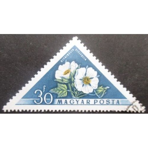 Hongrie N°1250 Fleurs Oblitéré