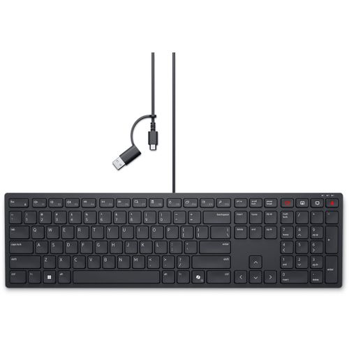 Dell Kb525c Clavier Bureau Usb Qwertz Allemand Noir