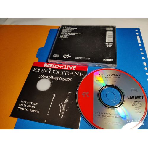 John Coltrane ¿ The Paris Concert Cd