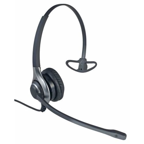 Cleyver - Casque Filaire Professionnel QD, Pour Téléphone de Bureau, Micro Anti-Bruit, Matériaux Robustes, Son HD, Noir - ODHC40