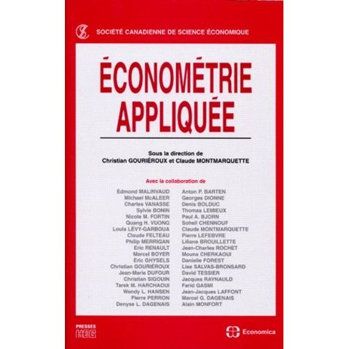 Econométrie Appliquée