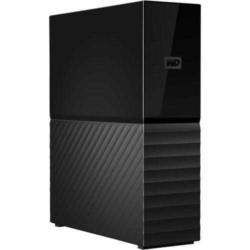 WD My Book WDBBGB0080HBK - Disque dur - chiffré - 8 To - externe (de bureau) - USB 3.0 - AES 256 bits - noir