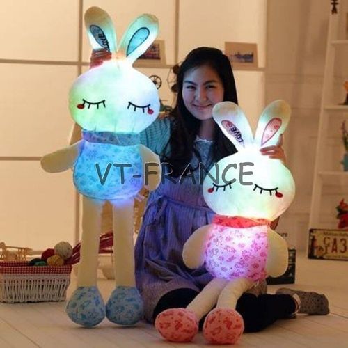 Lapin Peluche Lumineux Led