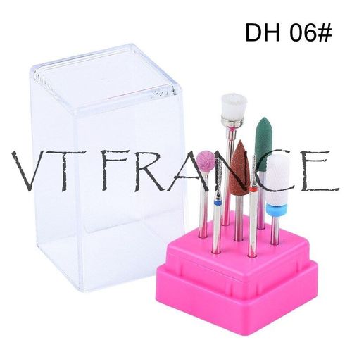 Kit 7 Fraise Foret A Ongle Manucure 