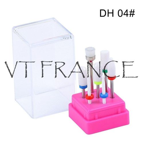 Kit 7 Fraise Foret A Ongle Manucure 