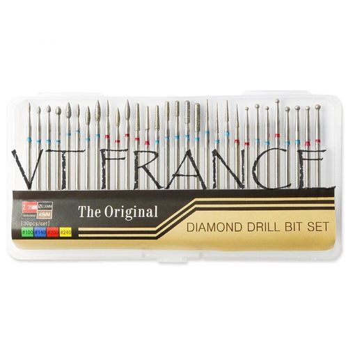 Kit 30 Fraise Foret A Ongle Manucure 