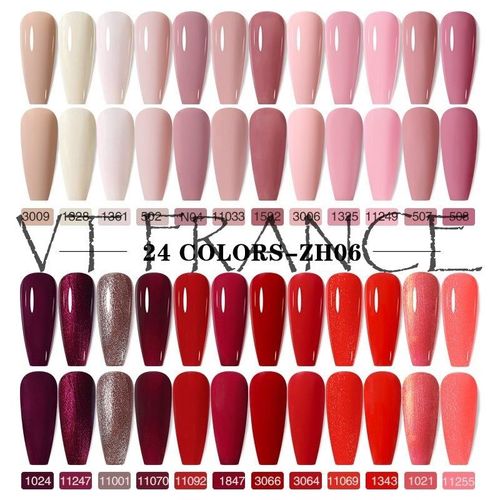 Vernis Gel A Ongle Uv 24pcs Pot 15ml 