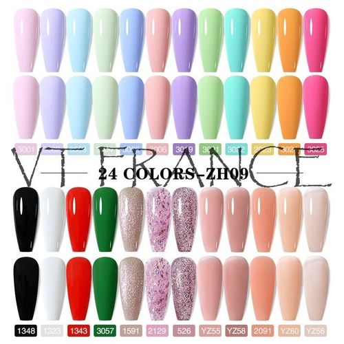 Vernis Gel A Ongle Uv 24pcs Pot 15ml 