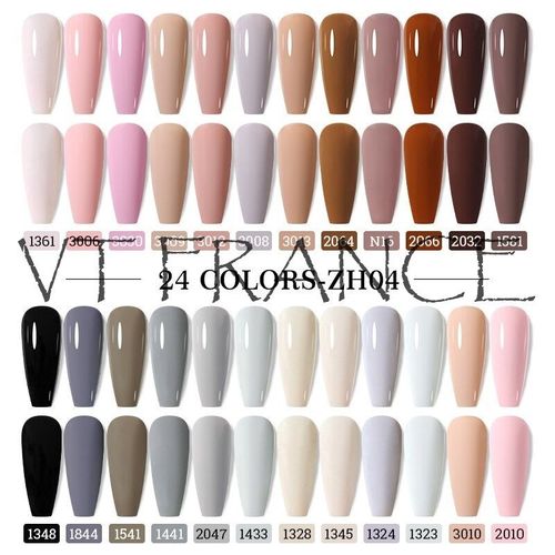 Vernis Gel A Ongle Uv 24pcs Pot 15ml 