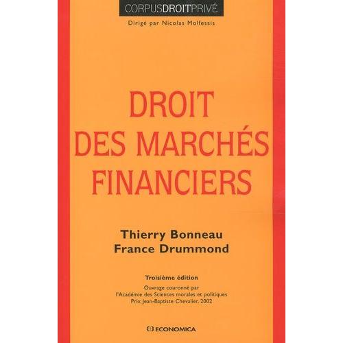 Droit Des Marchés Financiers