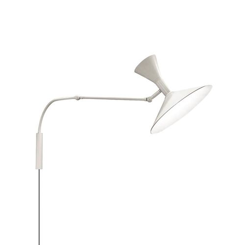 Nemo Lampe Murale Applique Lampe De Marseille Mini (Blanc Chaux Ral 9002 - Métal)