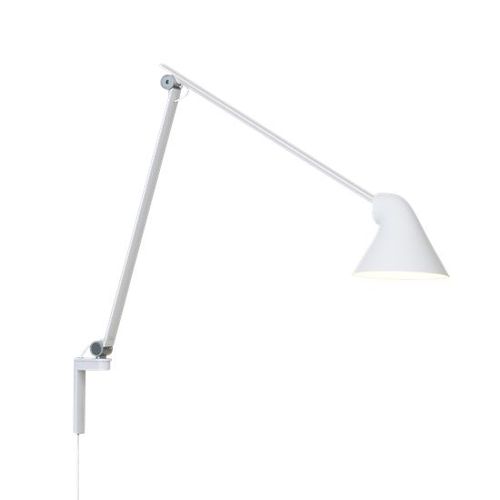 Louis Poulsen Lampe Murale Applique Njp Avec Bras Long (Blanc 3000k - Aluminium)