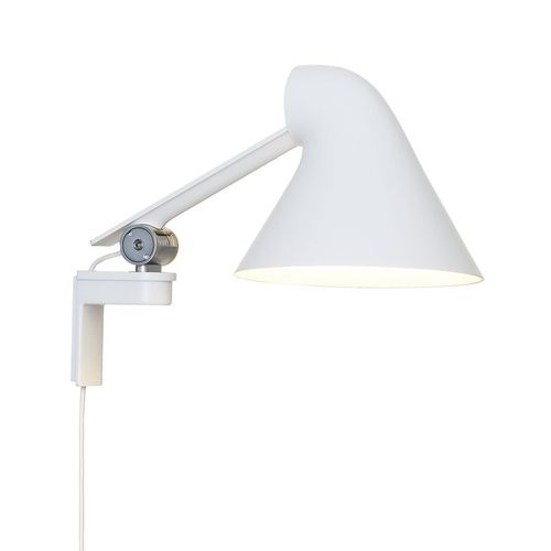 Louis Poulsen Lampe Murale Applique Njp Avec Bras Court (Blanc 2700k - Aluminium)