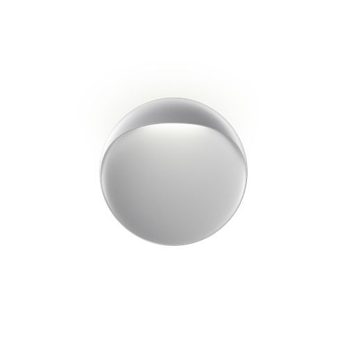 Louis Poulsen Lampe Murale Applique Pour Extérieur Flindt Ø 20 Cm (Aluminium 3000k - Aluminium Moulé Sous Pression)