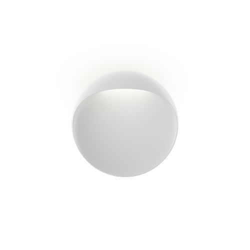 Louis Poulsen Lampe Murale Applique Pour Extérieur Flindt Ø 20 Cm (Blanc 3000k - Aluminium Moulé Sous Pression)