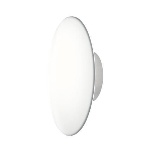 Louis Poulsen Lampe Murale Applique Ou Au Plafond Aj Eklipta (Ø 22 Cm, 3000k - Verre Soufflé En Aluminium Et Opale)