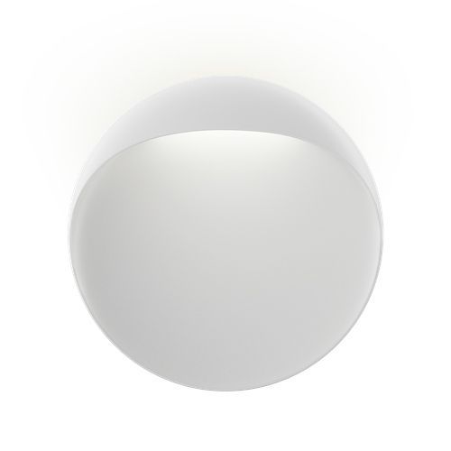 Louis Poulsen Lampe Murale Applique Pour Extérieur Flindt Ø 40 Cm (Blanc 3000k - Aluminium Moulé Sous Pression)