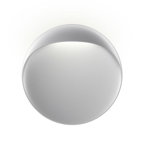 Louis Poulsen Lampe Murale Applique Pour Extérieur Flindt Ø 40 Cm (Aluminium 3000k - Aluminium Moulé Sous Pression)
