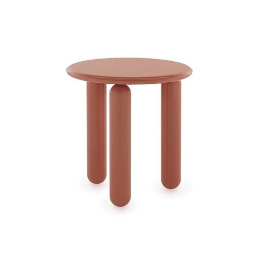 Kartell Table Basse Undique Mas H 51 Cm (Orange - Bois De Hêtre Laqué Polyester)