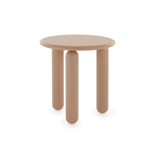 Kartell Table Basse Undique Mas H 51 Cm (Rose - Bois De Hêtre Laqué Polyester)