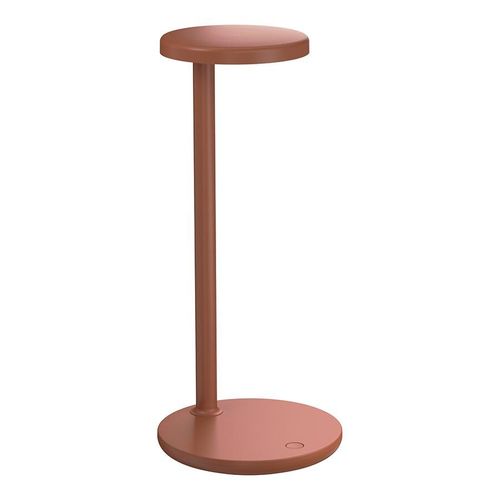 Flos Lampe De Table Oblique (2700k, Rouille Opaque - Aluminium Et Pmma)