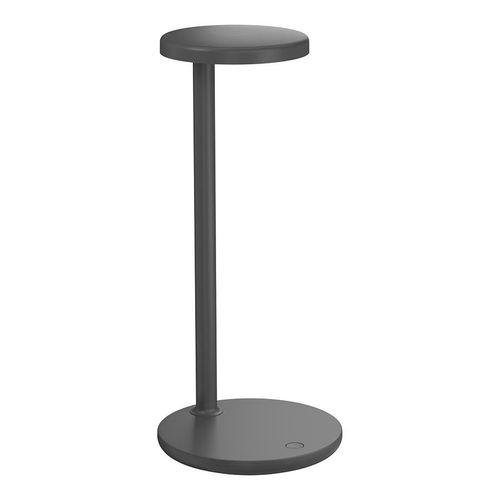 Flos Lampe De Table Oblique (2700k, Anthracite Opaque - Aluminium Et Pmma)