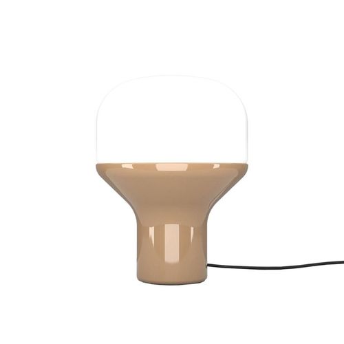 Martinelli Luce Lampe De Table Delux Junior (Champagne - Verre Soufflé Et Aluminium)